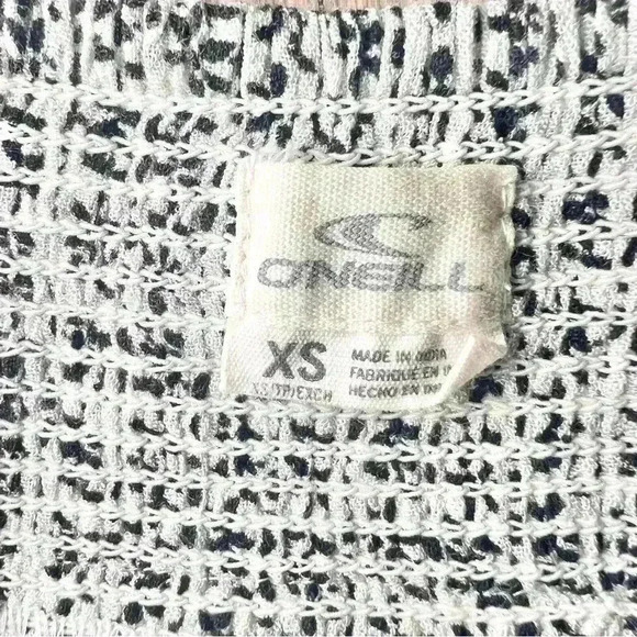 O'NEILL Women’s Floral Midi Ruffle High Lo Front Tie Ditsy Print Dress Size XS - Picture 9 of 10